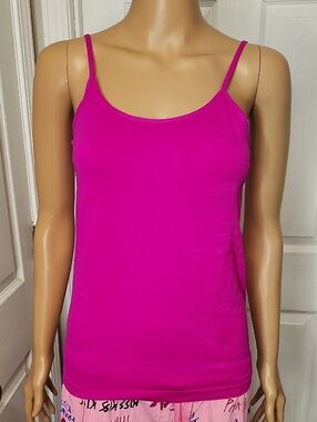 l.e.i. Hot Pink Spaghetti Strap Camisole